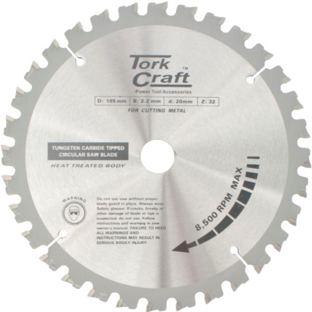 Tct Blade Steel Cutting. 185X32t 20/16