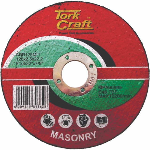 Cutting Disc Masonry 125 X 2.5 X 22.2Mm