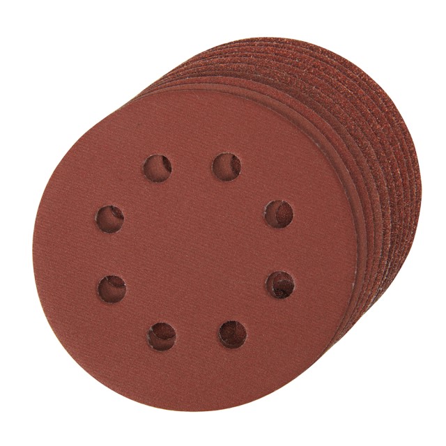 Sanding Disc 115Mm 120 Grit 10/Pack Hook And Loop