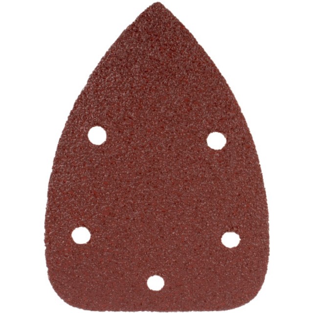 Sanding Triangle 180 Grit 140 X 140 X 98Mm 5/Pack W/H Hook And Looop