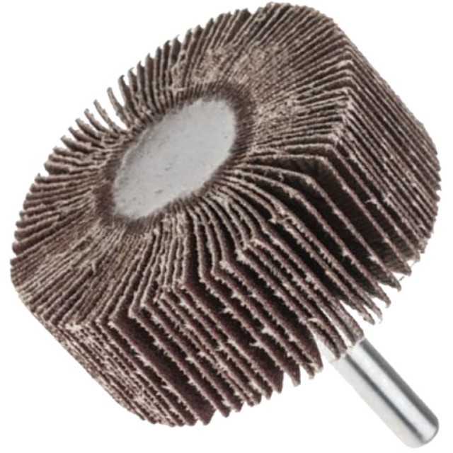 Flap Wheel 50 X 20 X 6Mm Shaft 80 Grit Per Each (10 Per Box)