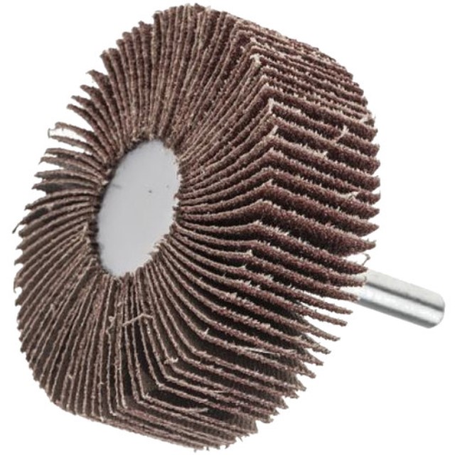 Flap Wheel 60 X 20 X 6Mm Shaft 80 Grit Per Each (20 Per Box)