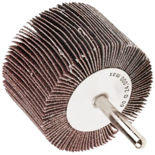 Flap Wheel 60 X 40 X 6Mm Shaft 80 Grit Per Each (12 Per Box)