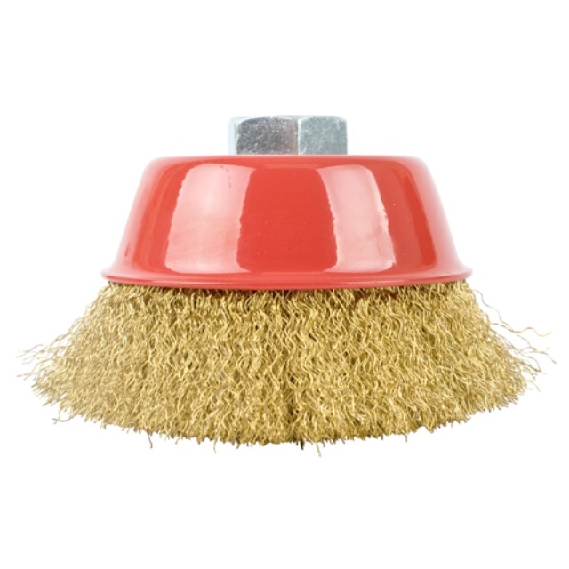 Wire Cup Brush Crimped 100Mmxm14 Bulk