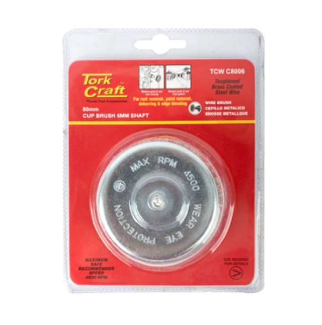 Wire Cup Brush - Shaft Blister