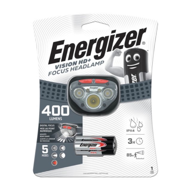 Energizer Vision Hd Plus Focus Headlight Grey