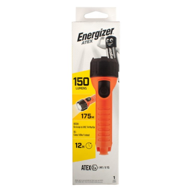 Energizer Atex 2D Intrinsically Safe Torch Flash Light