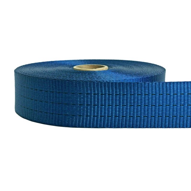 50mm – 3 Ton Industrial Webbing Blue | SOLD PER METER