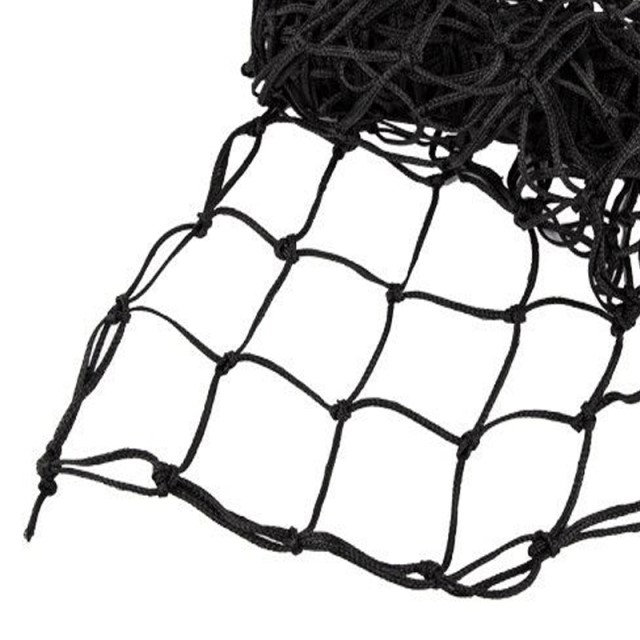 7mm - (8m x 9m) - Polyester Braided Construction - Cargo Nets - 250mesh - Black