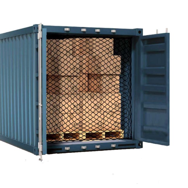 7mm - (2.5m x 2.5m) - Ski Rope Construction - Container Sepperation Nets - 150mesh 