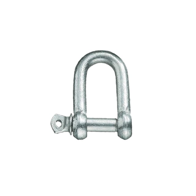 10mm - Commercial Dee Shackle - Screw Pin | Galvanished