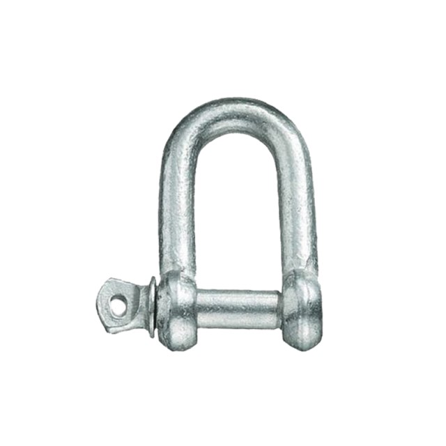 20mm - Commercial Dee Shackle - Screw Pin | Galvanished