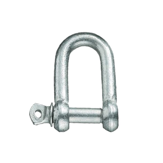 25mm - Commercial Dee Shackle - Screw Pin | Galvanished