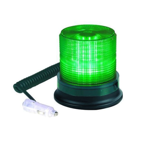60 SQ LED - Amber Strobe Light with 360 Degree Flasher - Magnetic Mount