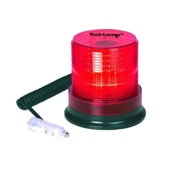 60 SQ LED - Amber Strobe Light with 360 Degree Flasher - Magnetic Mount