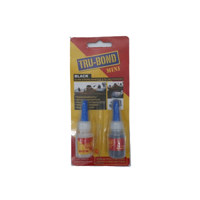 Tru-Bond Adhesive Mini - Reinforsing Powders - Black
